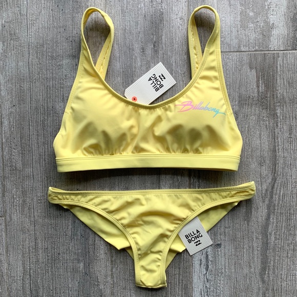 π₯π₯BILLABONG - RETRO TANK TANGA BIKINI SETπ₯π₯ - Picture 2 of 8